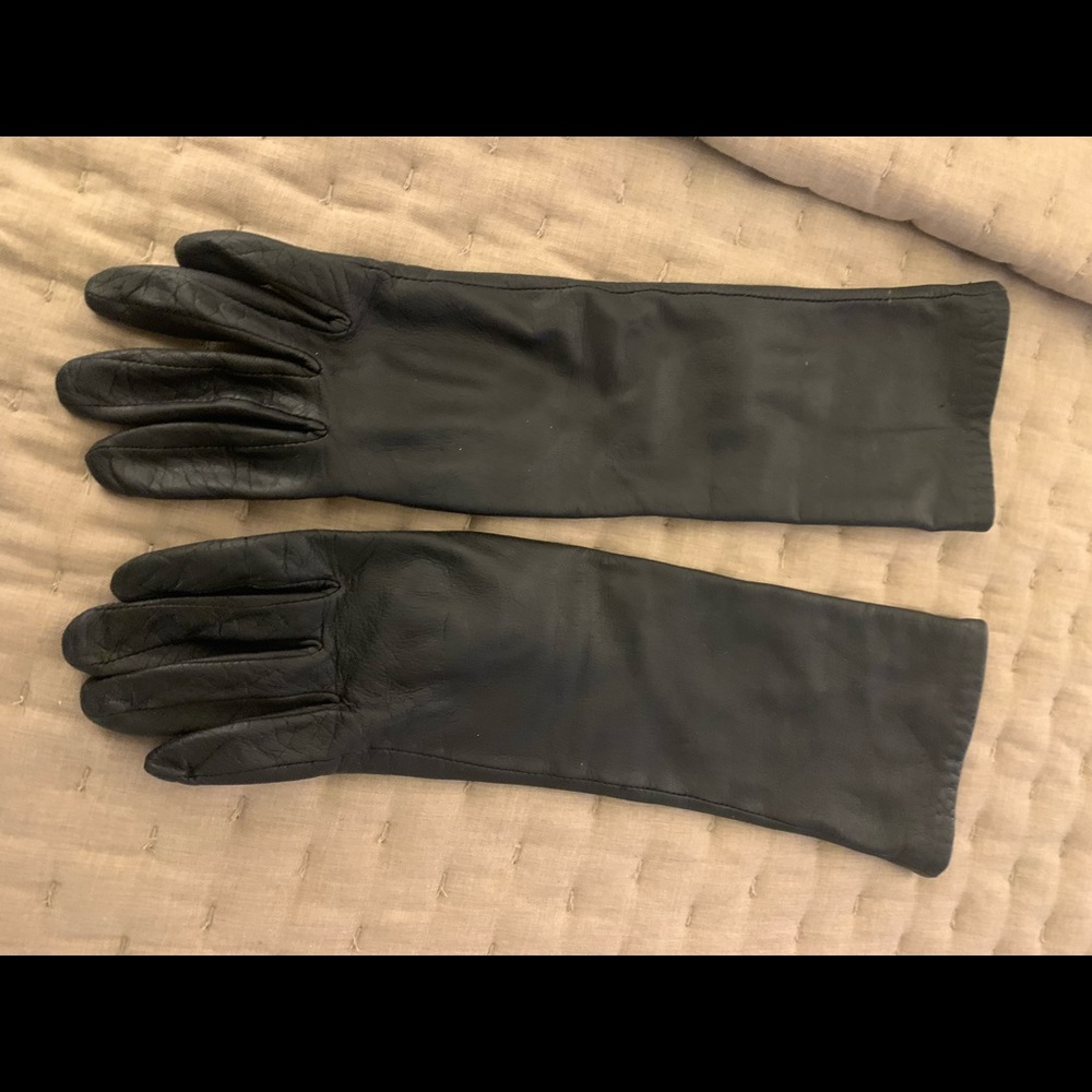 Intercontinental Mid Arm Leather Gloves - image 6